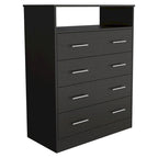 Commode à 4 tiroirs avec plateau de comptoir