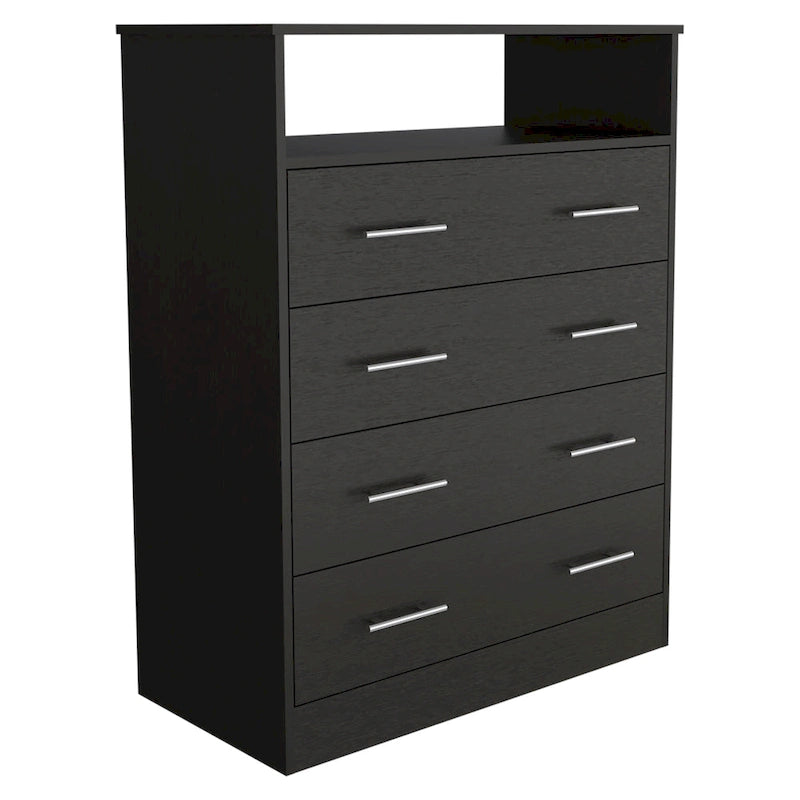Commode à 4 tiroirs avec plateau de comptoir