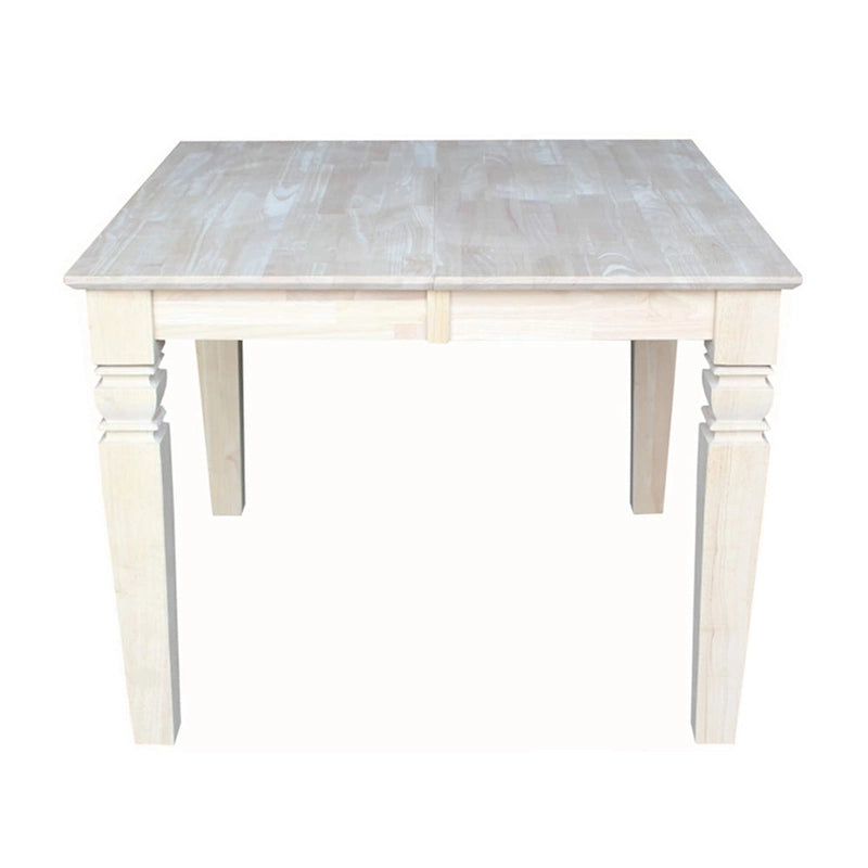 Table de salle à manger avec rallonge papillon Java International Concepts – Non finie