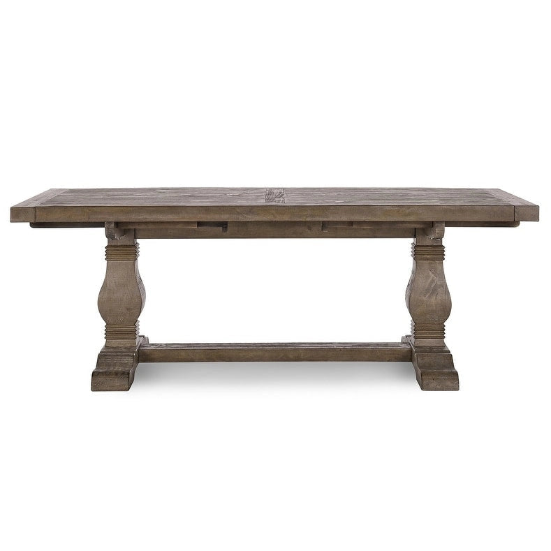 Table à manger extensible 84-114 Kasey en pin recyclé par Kosas Home