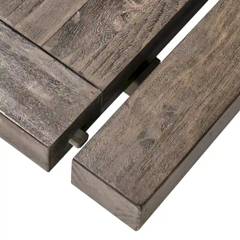Table à manger extensible 84-114 Kasey en pin recyclé par Kosas Home
