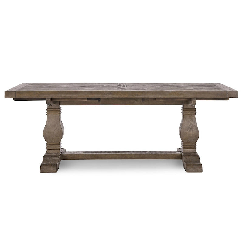 Table à manger extensible 84-114 Kasey en pin recyclé par Kosas Home