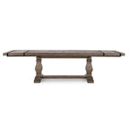 Table à manger extensible 84-114 Kasey en pin recyclé par Kosas Home