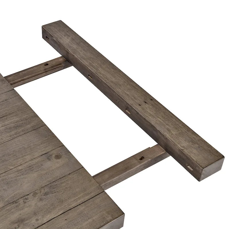 Table à manger extensible 84-114 Kasey en pin recyclé par Kosas Home