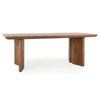 Table à manger Classic Home Selena en manguier 84", finition Umber, 84 larg. x 40 prof. x 30 haut.