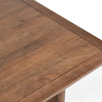 Table à manger Classic Home Selena en manguier 84", finition Umber, 84 larg. x 40 prof. x 30 haut.