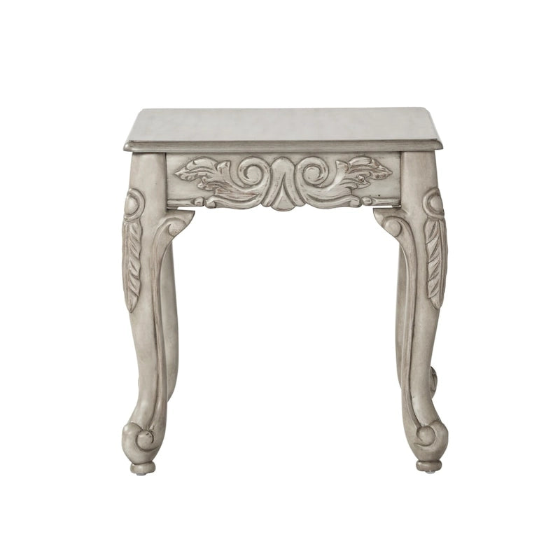 Ensemble sofa et causeuse Roundhill Furniture San Marino en tissu bicolore avec cadre en bois et 3 tables, couleur ébène
