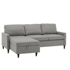 Canapé d'angle Parker avec méridienne de rangement iNSPIRE Q Modern