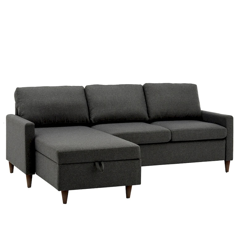 Canapé d'angle Parker avec méridienne de rangement iNSPIRE Q Modern
