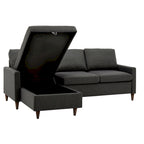 Canapé d'angle Parker avec méridienne de rangement iNSPIRE Q Modern
