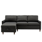 Canapé d'angle Parker avec méridienne de rangement iNSPIRE Q Modern