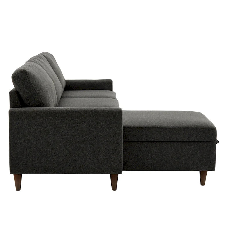 Canapé d'angle Parker avec méridienne de rangement iNSPIRE Q Modern