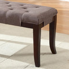 Banc ottoman capitonné