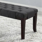 Banc ottoman capitonné