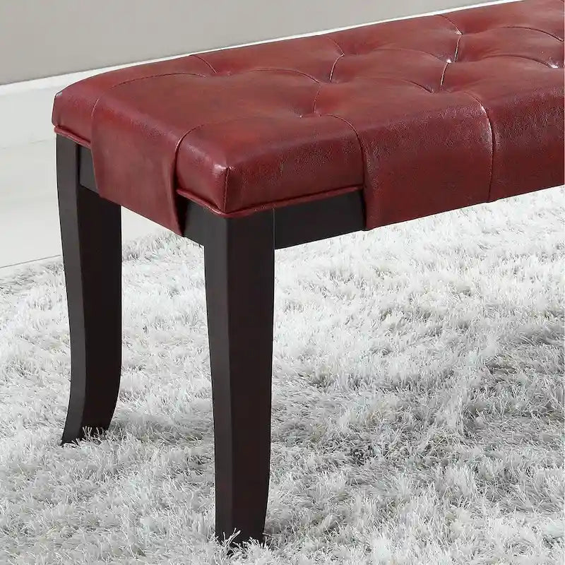 Banc ottoman capitonné