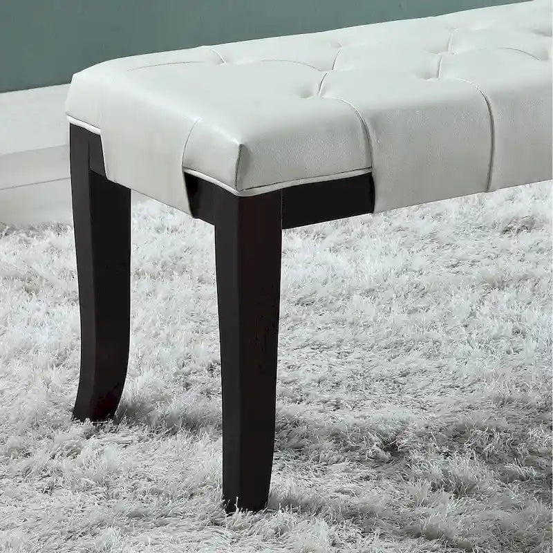 Banc ottoman capitonné