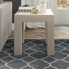 Table d'appoint carrée imitation bois