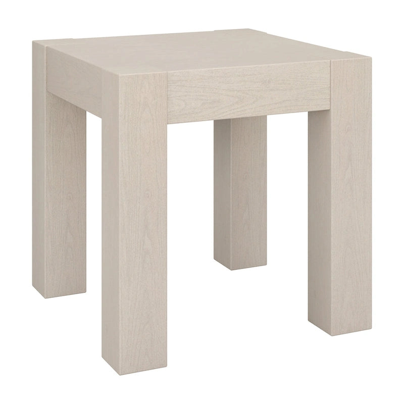 Table d'appoint carrée imitation bois