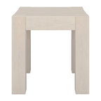 Table d'appoint carrée imitation bois