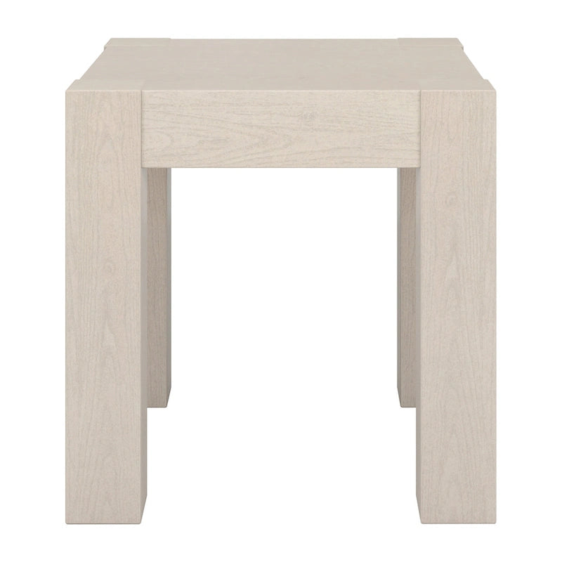 Table d'appoint carrée imitation bois