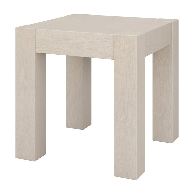Table d'appoint carrée imitation bois