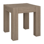 Table d'appoint carrée imitation bois