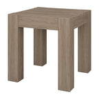 Table d'appoint carrée imitation bois