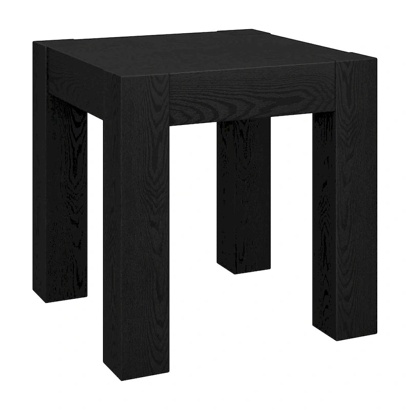 Table d'appoint carrée imitation bois