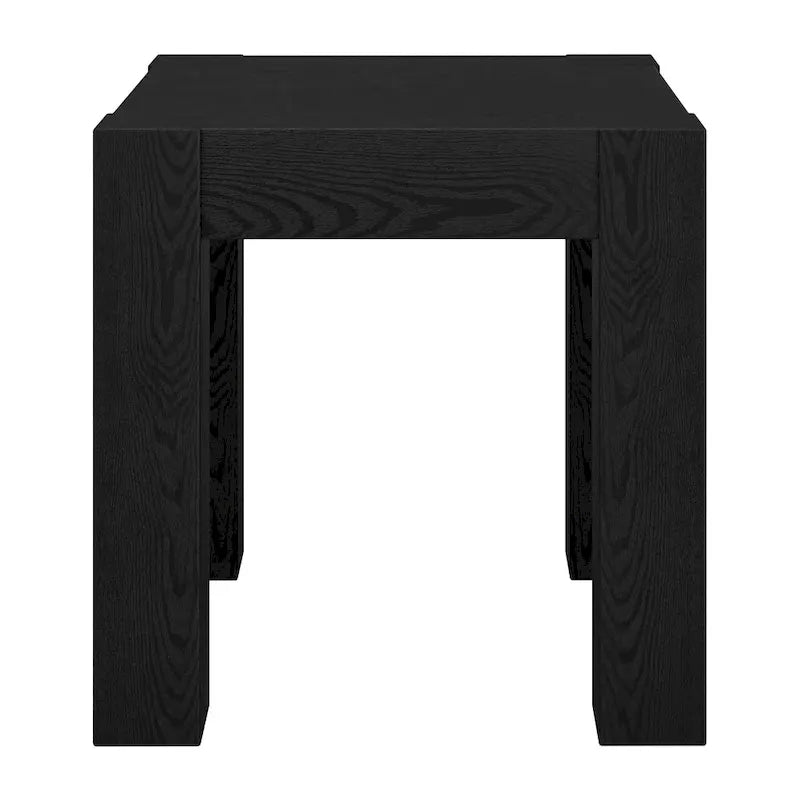 Table d'appoint carrée imitation bois