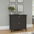 Lateral File Cabinet in Vintage Black