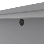 Bureau d'angle 72W avec huche et caisson – Solution de rangement et d'espace de travail