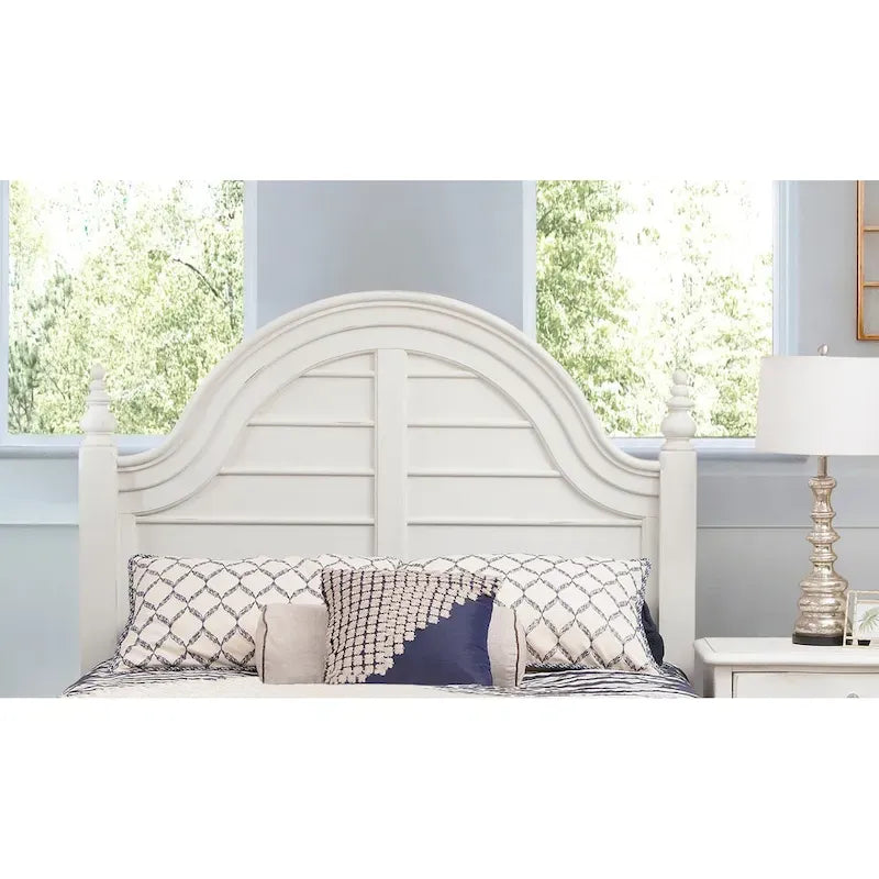 Tête de lit Roanoke Dove blanche