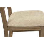 Ensemble de salle à manger 7 pièces extensible en bois – Table et 6 chaises, pin marron glacé