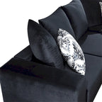 Canapé d'angle moderne en U – Grande taille avec plusieurs oreillers inclus