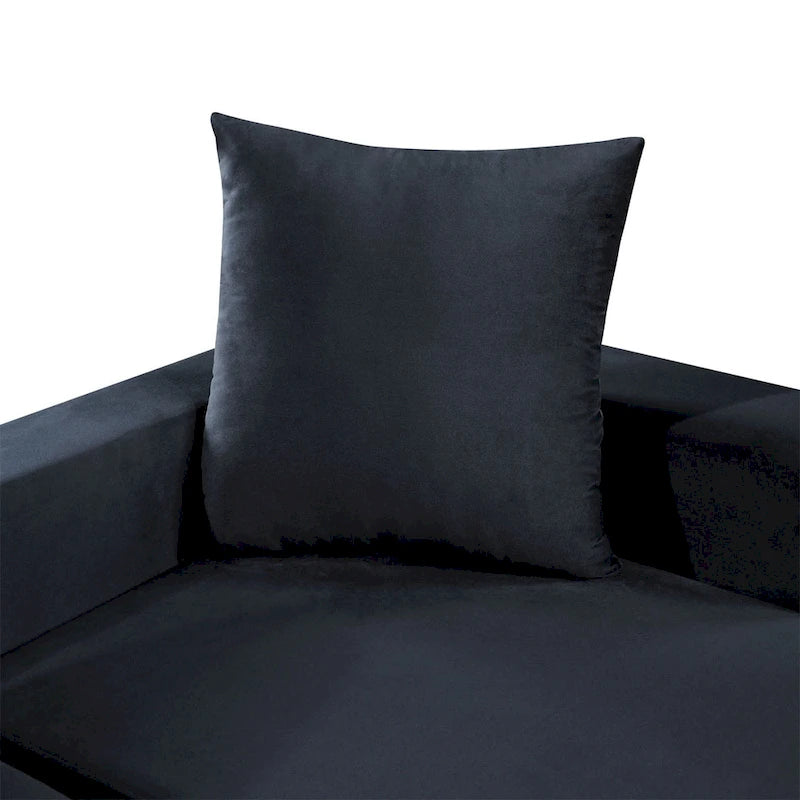Canapé d'angle moderne en U – Grande taille avec plusieurs oreillers inclus