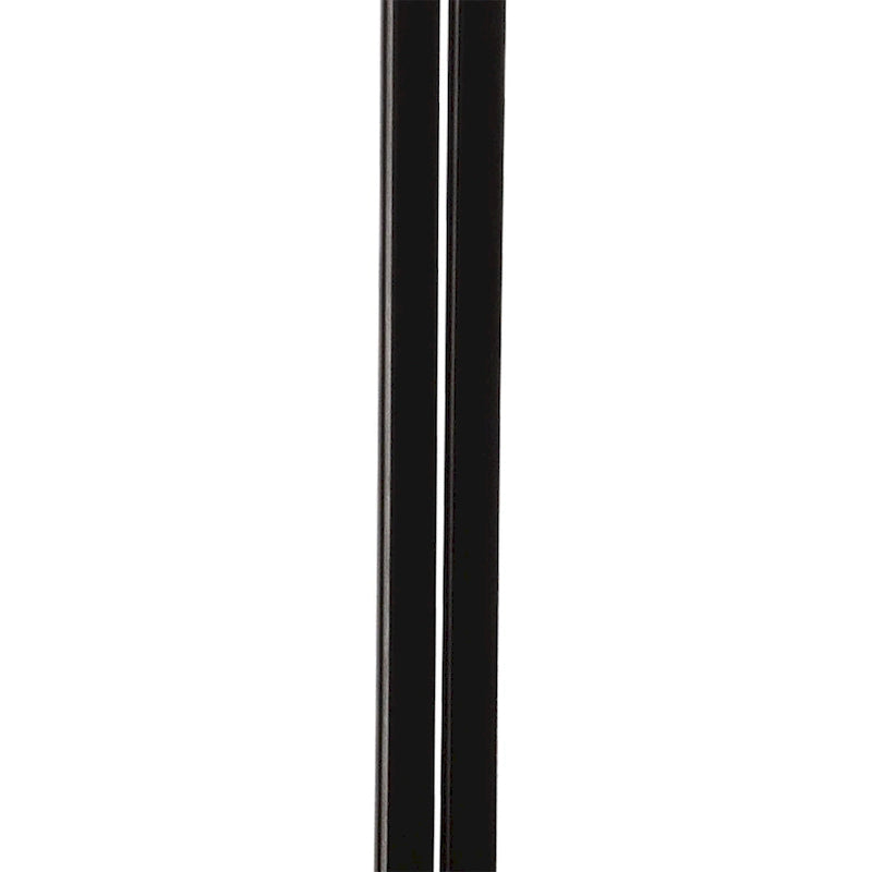 Table d'appoint en marbre noir et blanc avec plateau en verre