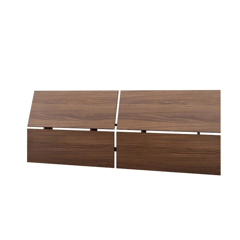 Ensemble de chambre Nexera Denali 4 pièces, Noyer et Blanc