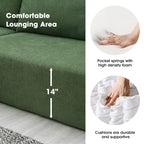 Fauteuil pivotant rembourré – Rotation à 360°, fauteuil d'appoint
