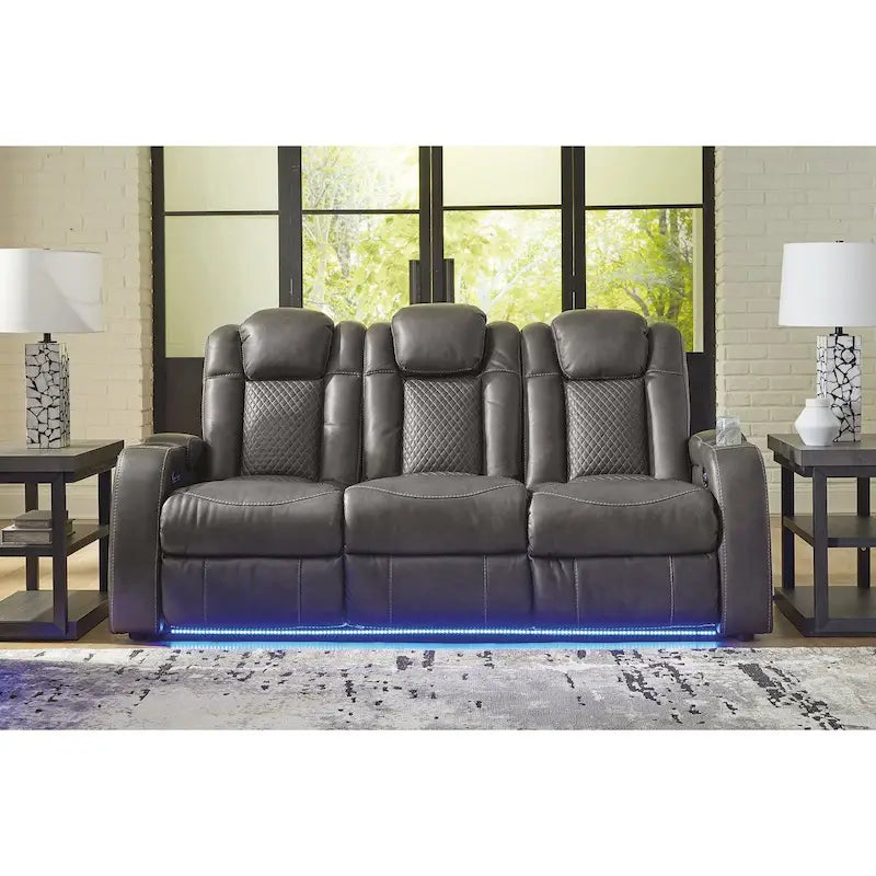 Canapé inclinable électrique Signature Design by Ashley Fyne-Dyme - 85 L x 43 P x 43 H
