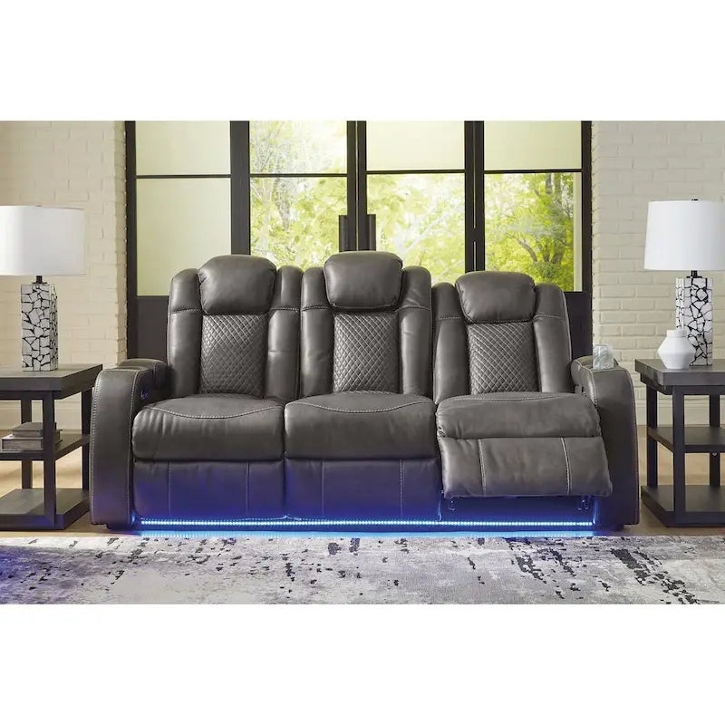 Canapé inclinable électrique Signature Design by Ashley Fyne-Dyme - 85 L x 43 P x 43 H