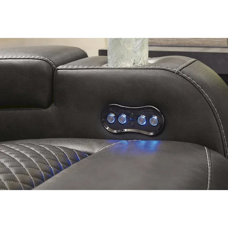 Canapé inclinable électrique Signature Design by Ashley Fyne-Dyme - 85 L x 43 P x 43 H