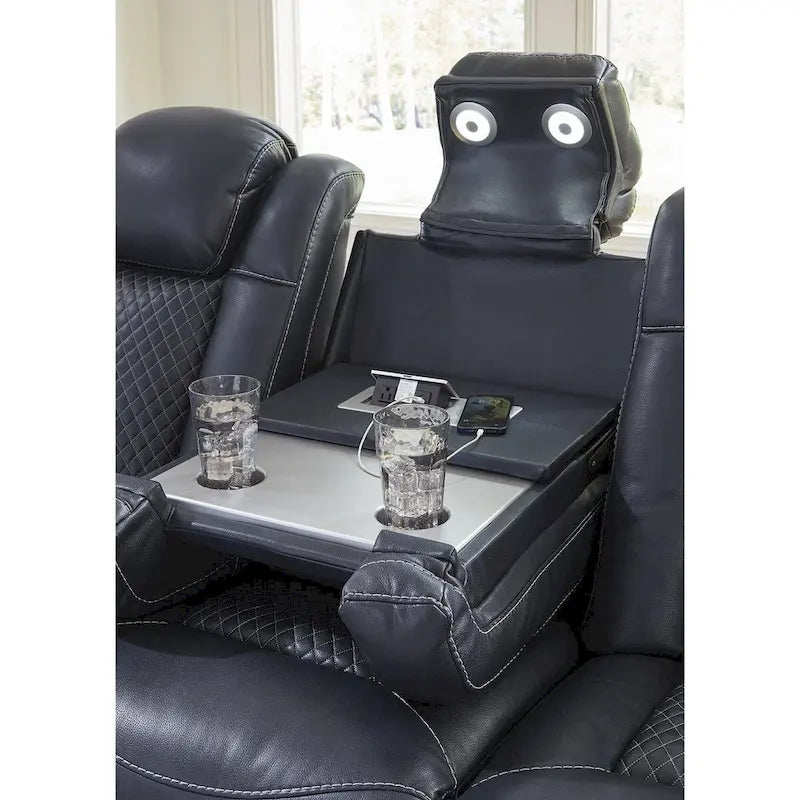 Canapé inclinable électrique Signature Design by Ashley Fyne-Dyme - 85 L x 43 P x 43 H