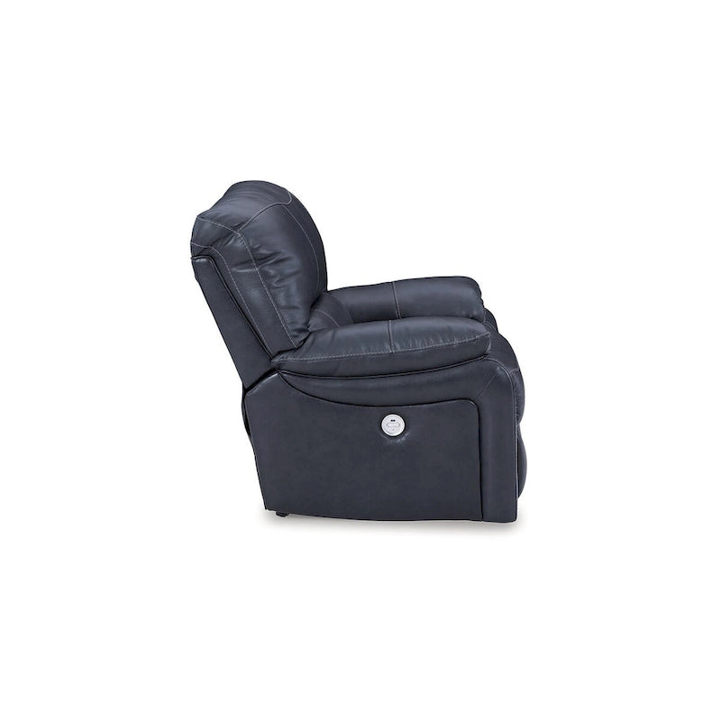 Fauteuil inclinable électrique Ocean Blue – Inclinaison à une touche, Assise rembourrée confortable