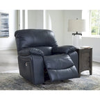 Fauteuil inclinable électrique Ocean Blue – Inclinaison à une touche, Assise rembourrée confortable