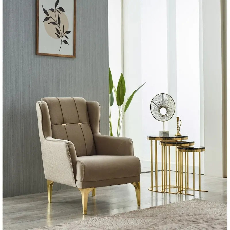 Chaise de salon moderne et confortable Clare