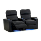 Ensemble de sièges de cinéma maison en cuir motorisés Octane Turbo XL700 (rangée de 2)