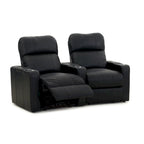 Ensemble de sièges de cinéma maison en cuir motorisés Octane Turbo XL700 (rangée de 2)
