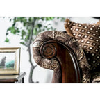 Canapé traditionnel Gracewood Hollow Dayaram marron