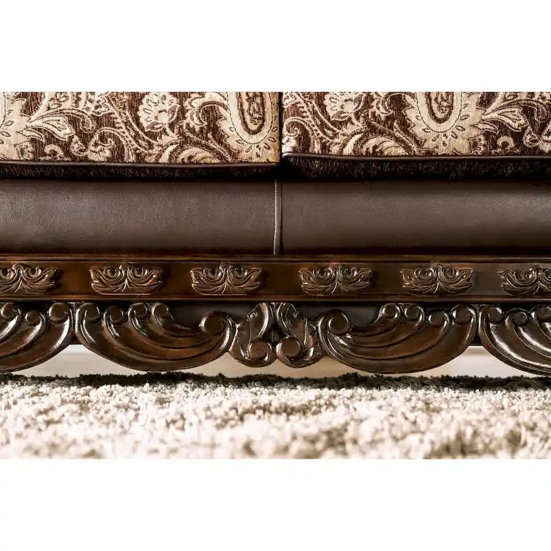 Canapé traditionnel Gracewood Hollow Dayaram marron