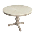 Table à manger ronde sur pied en marbre Danielle 44
